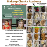 Makeup Chaska Academy Makeovers Comes with Professional makeup and international hairstyles courses