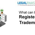 What can be registered as a trademark?