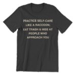 Practice Self-Care Like A Raccoon Eat Trash Hiss At People Who Approach You Shirt