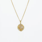 Gold Ik Onkar Pendant with Chain – Silberry
