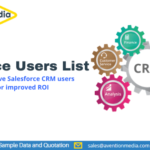 Salesforce CRM users email list | Salesforce Customers Mailing Lists