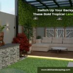 Switch Up Your Backyard With These Bold Tropical Landscape Ideas