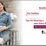 Buckle up for fashion: Tips on wearing a jean dress with belt