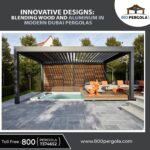 Innovative Designs: Blending Wood and Aluminium in Modern Dubai Pergolas