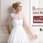 Beautiful Ideas on Lace Bolero for Wedding dress