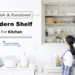 Stylish and Functional: Modern Shelf for Kitchen