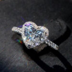 Trendy Stylish Silver Ring With Zircon Diamond | jewllerydesign