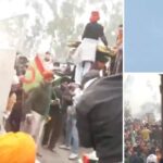 Farmers march to Delhi LIVE: Ruckus at Shambhu border, police fired tear gas shells, flyover of Singhu border completely sealed.