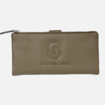 Long Clutch Leather Wallet, Unisex Long Clutch Wallet