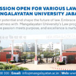 Secure Your Future: Law Course Admissions 2024–25 Now Open!