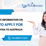 Complete information on how to apply for Tourist Visa to Australia