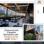 Commercial Pergola Solutions for Restaurants and Cafes!