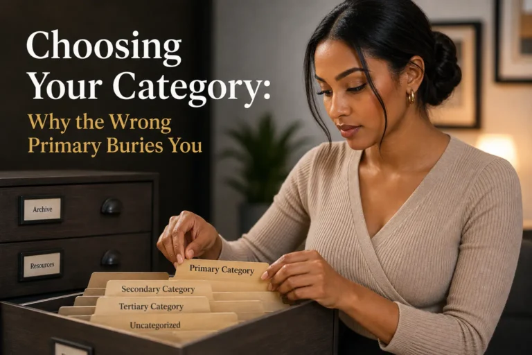 Choosing Your Category