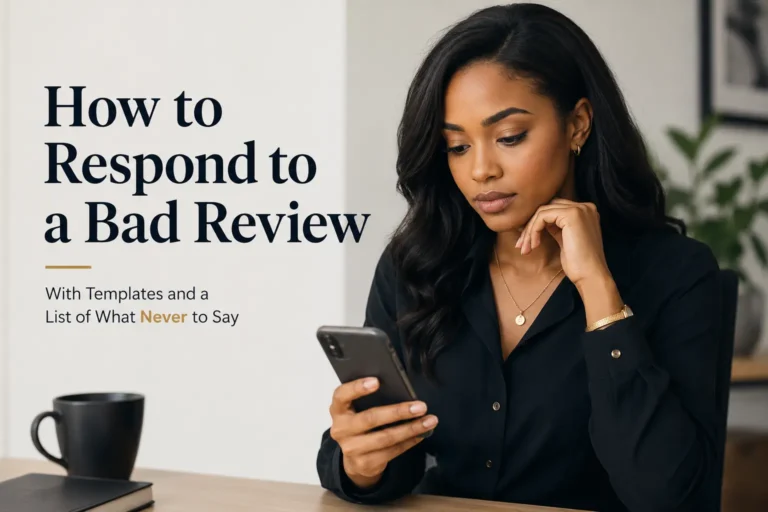How to Respond to a Bad Review