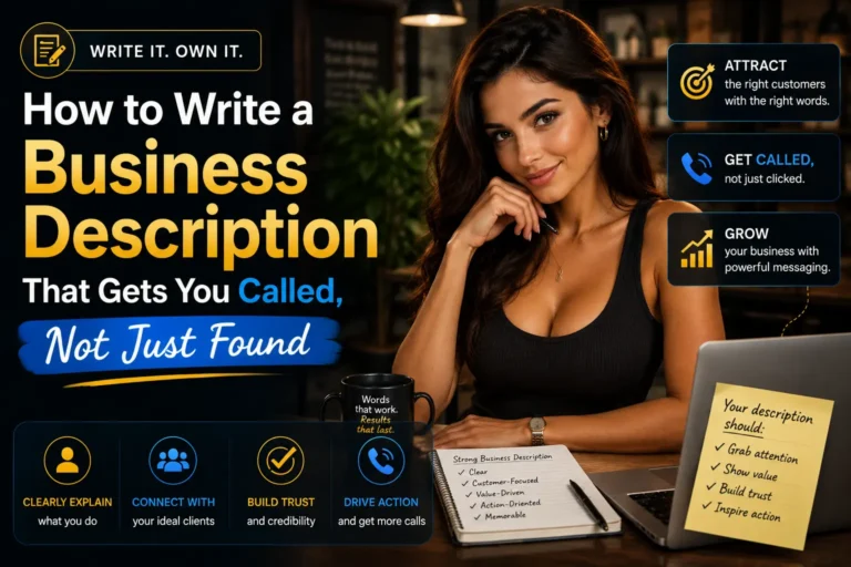 How to Write a Business Description