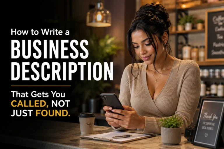 How to Write a Business Description