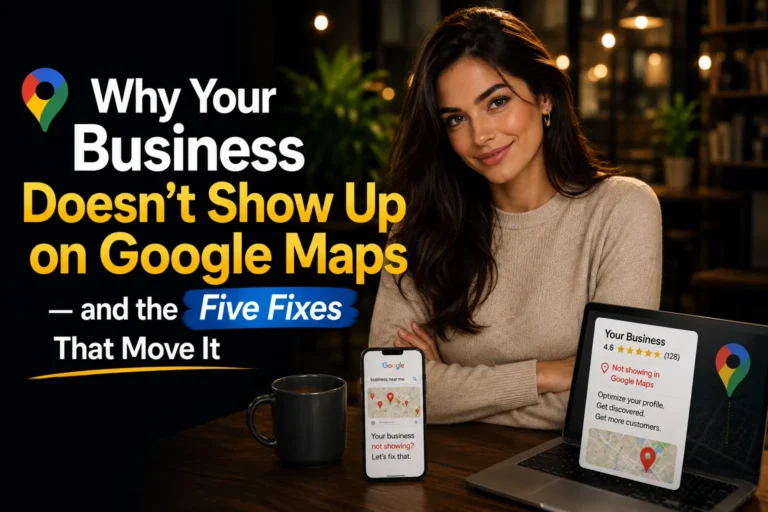 Why Your Business Doesn't Show Up on Google Maps